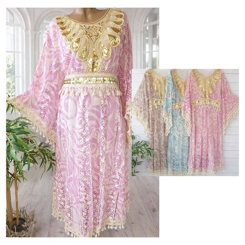 Maxi kleid ibiza - ,