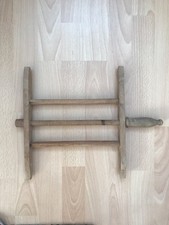 Alter Leinenaufwickler aus