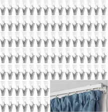 Gardinen Clips 100 Stück mit