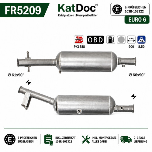 Dpf partikelfilter citroen - dpf,