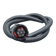 Stecker polig rund - 1m,