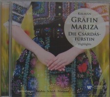 Kalman - GRAFIN MARIZA CD New, Sealed
