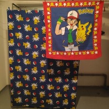 Pokemon Bettwäsche Nintendo 1998 Retro Einzelbettgröße 90er Sammeln 2 Teile 