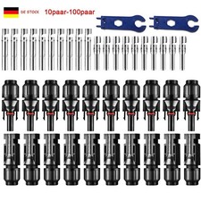 10 Paar Solarstecker Buchse