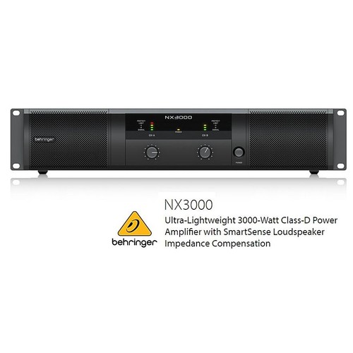 Behringer nx3000 1500w 2 - 1500w,