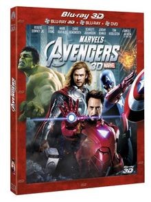 Avengers blu ray dvd - 3d, +