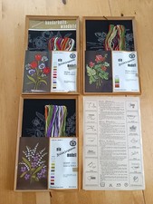 3 x Stickpackung mit Rahmen 18