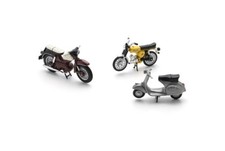 Motorräder-Set mit Kreidler