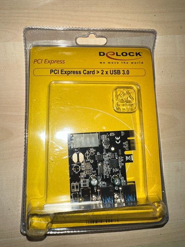 Delock pci express card usb - card, 2x