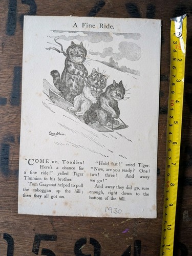 Louis wain antik katze - louis,