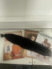 Hairdreams Echthaarextensions 94 Stück, 60 cm dunkelbraun/schwarzbraun