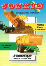 Joskin Kipper, orig. Programm-