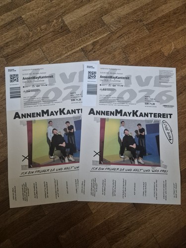 Annenmaykantereit sitzplatz - 2x,