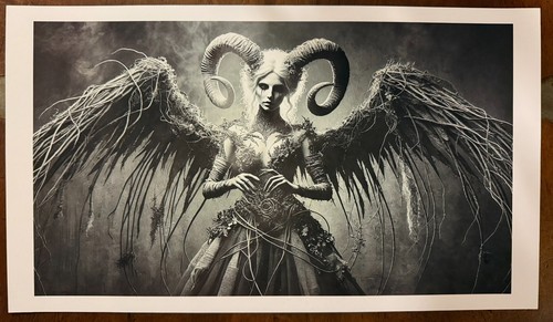 Satanic angel - 2', (2024)