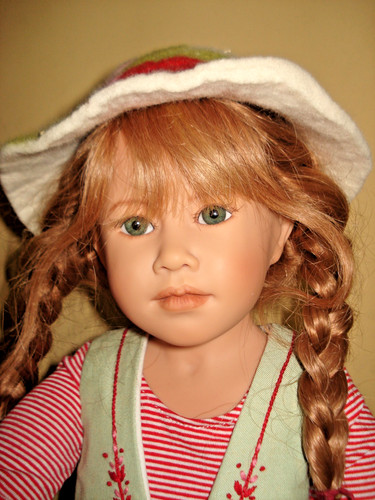 Künstlerpuppe heidi plusczok - künstlerpuppe,
