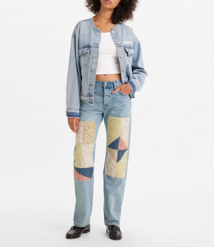 Levi jeans blau baumwolle - blau,