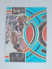 2024 Panini Select WWE - Premier - Zelina Vega - LIGHT BLUE PRIZM /199