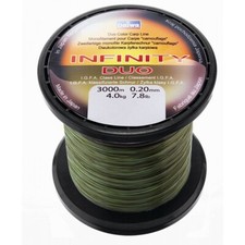 Daiwa Infinity Duo Carp 0,36mm / 10,7kg / 3000m Karpfenschnur Monofile Schnur