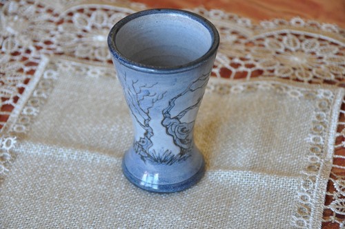 Kleine vase mit windflüchtern - kleine,