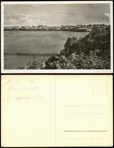 Postcard mombasa - postcard,