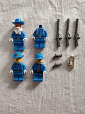 4x LEGO Western / Fort Legoredo Figuren Konvolut + Zubehör– (Vintage)