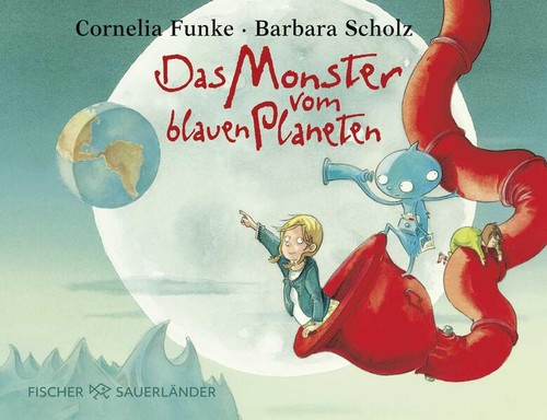 Das monster vom - das, blauen