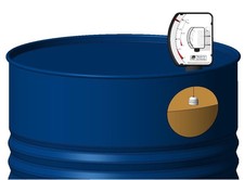 Füllstandsanzeige Fass für