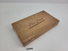Zigarrenkiste Schachtel Etui Flor Fina Holz vintage Deko 31,5x18,5cm #258986