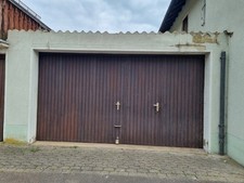 Garagentor mit Tür - ca. 3.97 x  2.18 m