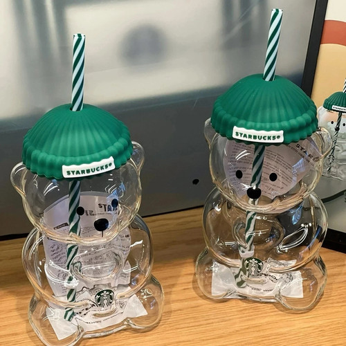 500ml 20oz starbucks bearista - starbucks,
