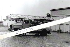 Feuerwehr-Foto Oldtimer DDR VEB IFA LKW S 4000 Drehleiter