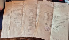 Konvolut Schriftstücke 1926-1931 Geburtsurkunde Zeugnisse Führungszeugnis Beschr