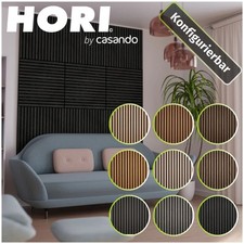 HORI WALL Akustikpaneele Holz Dekor Wandpaneele Schalldämmung Wandverkleidung