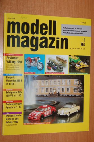 Modell magazin jahrgang 1994 - modell,