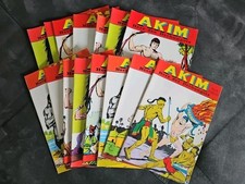 Norbert Hethke AKIM COMIC Konvolut 1-6 plus doppelte, günstiger Preis 15 Stk. A5