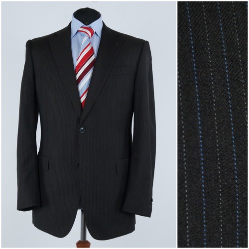 Brauner herrenblazer gestreift - herrenblazer,
