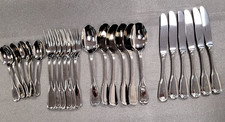 24-Teiliges Besteck Marke Fürst (Serie Fürosil) 18/8 Edelstahl