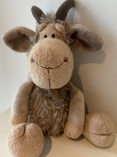 Nici Gustav Ziege Jolly Mäh ca. 25 cm beige Stofftier Kuscheltier