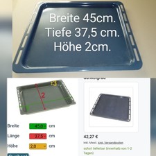 Backblech.Blech.45x37,5x2 cm. Guter Zustand. 