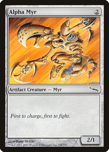 Mtg alpha myr mirrodin - alpha,