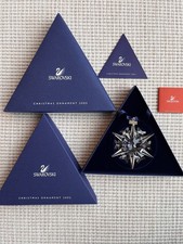 Swarovski 2002 Christmas Ornament Weihnachtsschmuck - annual limited edition