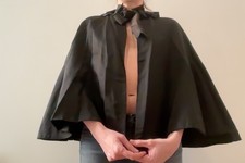 Antique Silk Cape | 1890's