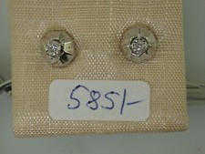 Ohrstecker Weißgold 585 mit