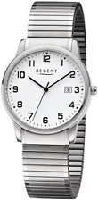 Regent Herren Analog Quarz Armband Uhr 	W0263- 1975.78.99 Edelstahl silber 38 mm