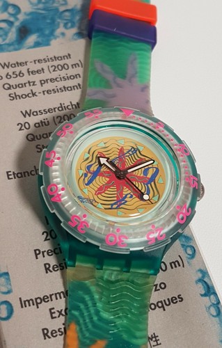 Swatch scuba 200 sdn108 sea - swatch,