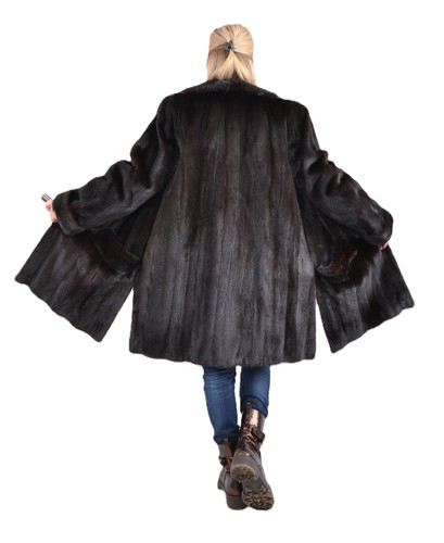 A1859 nerzjacke pelzjacke echt - nerzjacke,