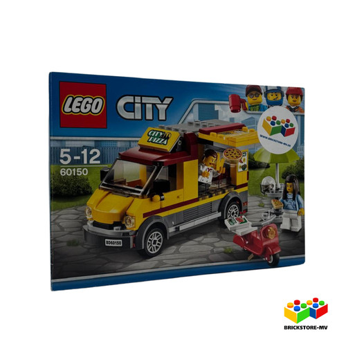 Lego city pizzawagen 60150 - lego, pizzawagen-60150