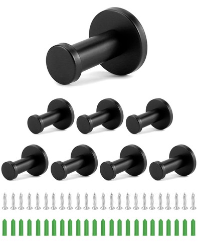 Kleiderhaken schwarz
