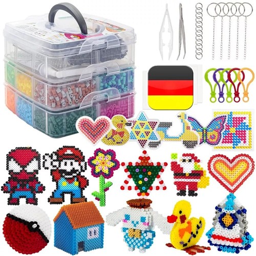 10600 stück bügelperlen set - bügelperlen,