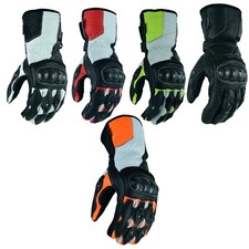 Motorcycle Gloves Race Leather